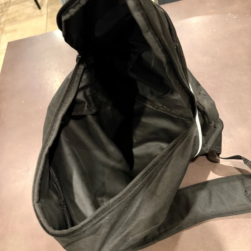 F35 Black Backpack with Embroidered Logo